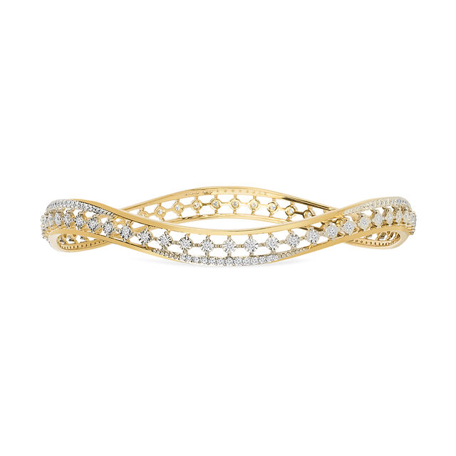 Tanishq 18KT Diamond Bangle for Women 