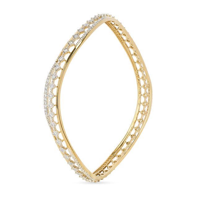 Tanishq 18KT Diamond Bangle for Women 2