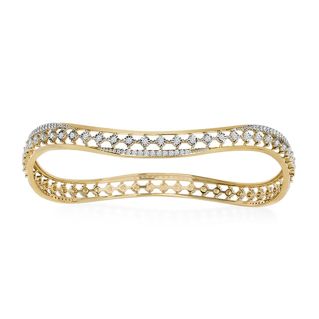 Tanishq 18KT Diamond Bangle for Women 4