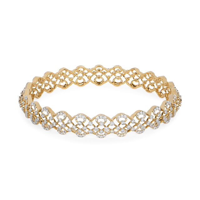 Tanishq 18KT Diamond Bangle for Women 