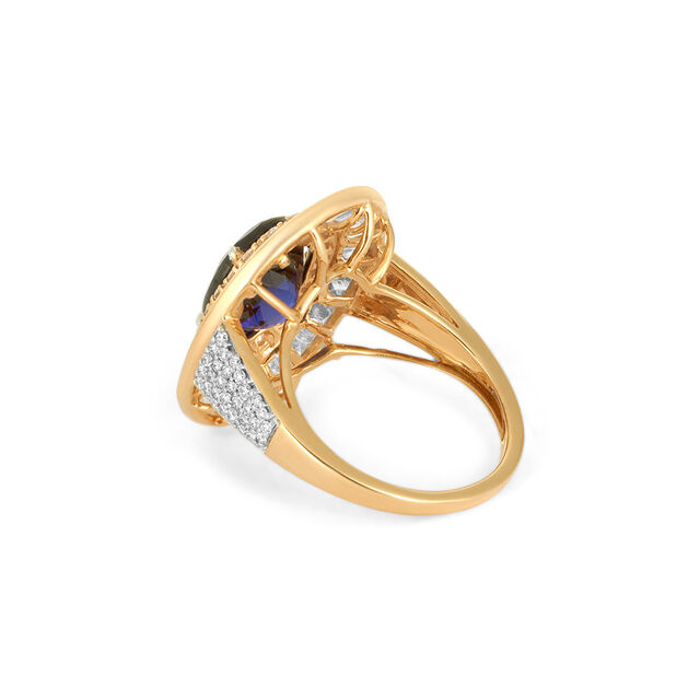 Tanishq 18KT Diamond Finger Ring for Women 3