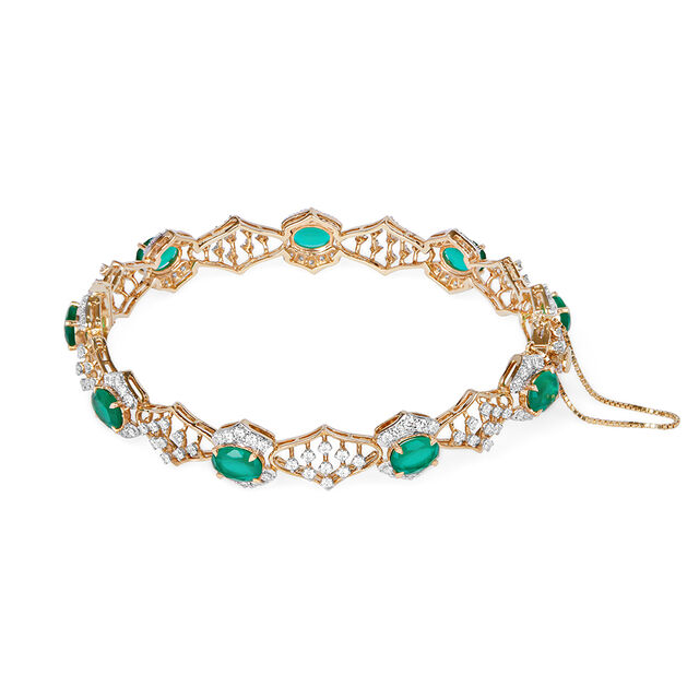 Tanishq 18KT Diamond Bangle for Women 