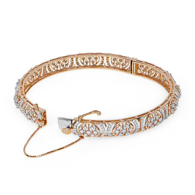 Tanishq 18KT Diamond Bangle for Women 3
