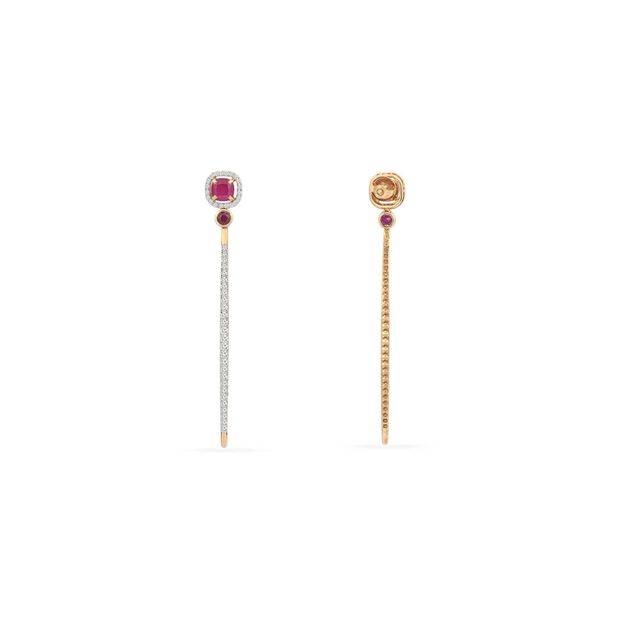 Tanishq 18KT Diamond Earrings 3
