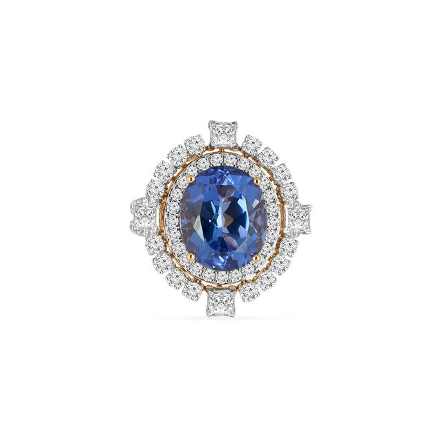 Tanishq 18KT Diamond Finger Ring for Women 