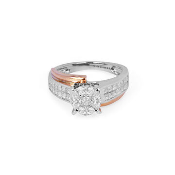 Tanishq 18KT Diamond Finger Ring for Women
