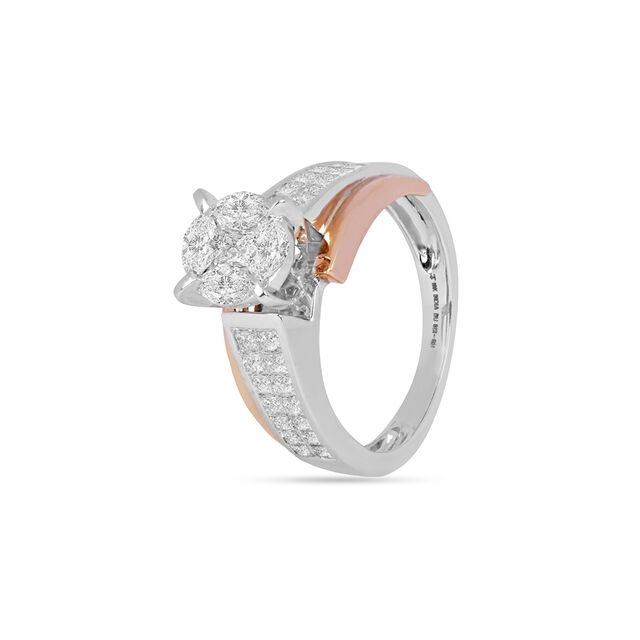 Tanishq 18KT Diamond Finger Ring for Women 2
