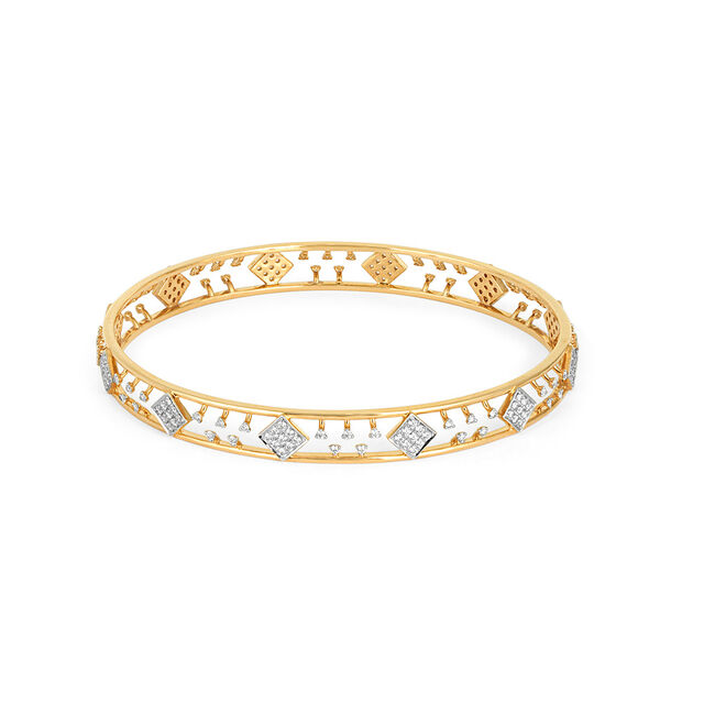 Tanishq 18KT Diamond Bangle for Women 