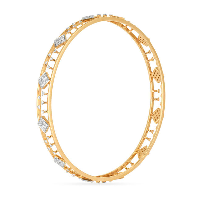 Tanishq 18KT Diamond Bangle for Women 3