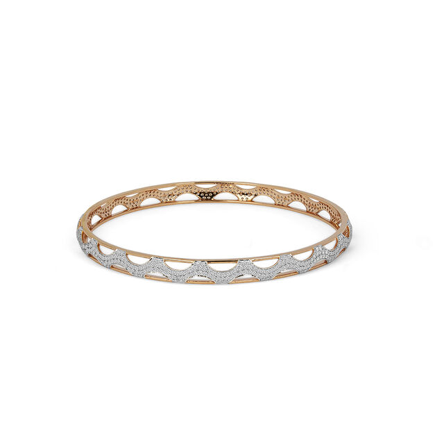 Tanishq 18KT Diamond Bangle for Women 2