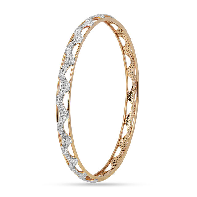 Tanishq 18KT Diamond Bangle for Women 3