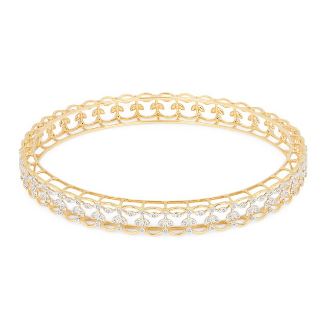 Tanishq 18KT Diamond Bangle for Women 