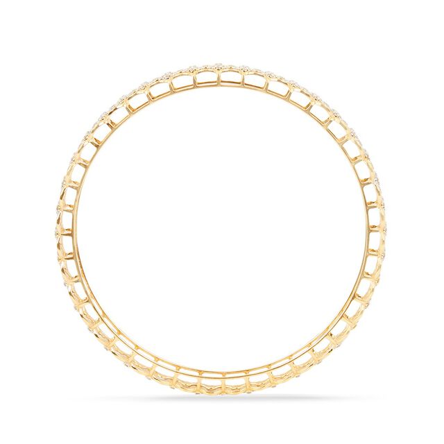 Tanishq 18KT Diamond Bangle for Women 3