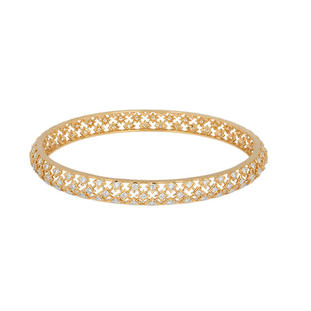 Tanishq 18KT Diamond Bangle for Women 2