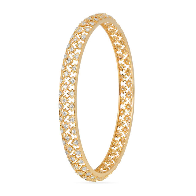 Tanishq 18KT Diamond Bangle for Women 4