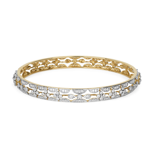Tanishq 18KT Diamond Bangle for Women 