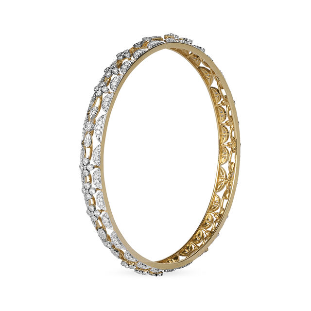 Tanishq 18KT Diamond Bangle for Women 2