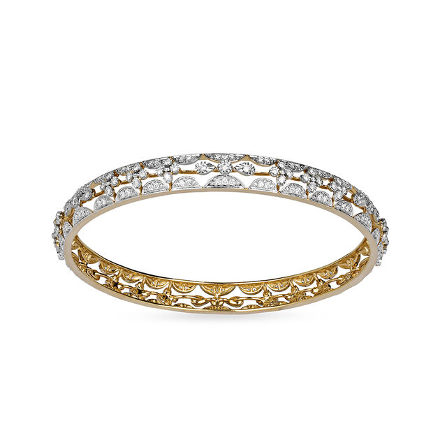 Tanishq 18KT Diamond Bangle for Women 3