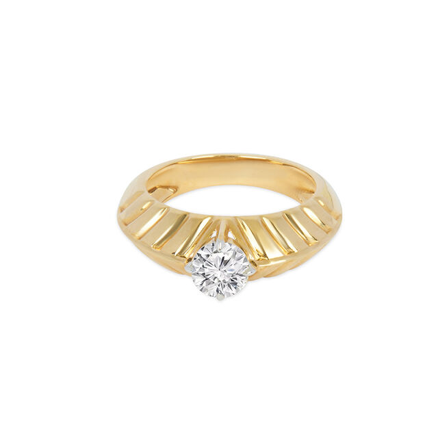 Tanishq 18KT Diamond Finger Ring for Women 