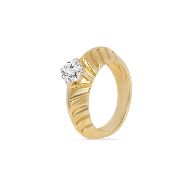 Tanishq 18KT Diamond Finger Ring for Women 2