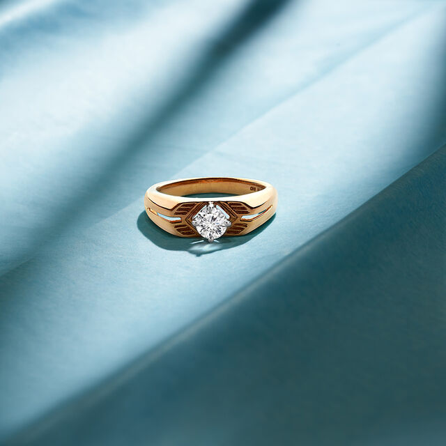 Tanishq 18KT  Finger Ring for Men 