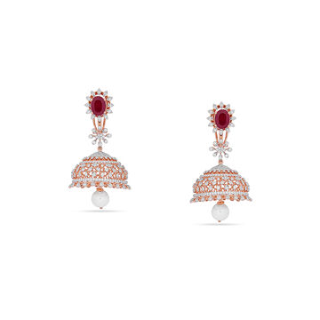 Tanishq 18KT Diamond Earrings for Women