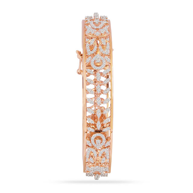 Tanishq 18KT Diamond Bangle for Women 3