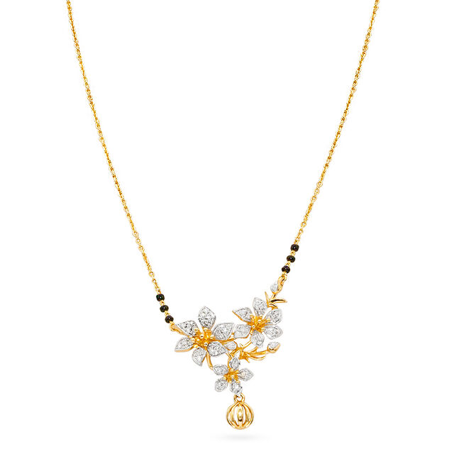 Tanishq 18 KT Diamond Mangalsutra for Women