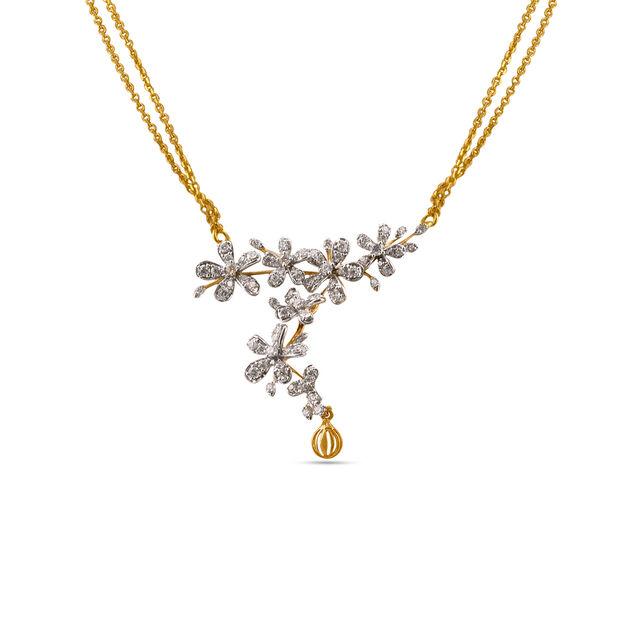 Tanishq 18 KT Diamond Mangalsutra for Women 2
