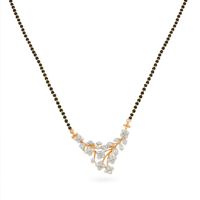 Tanishq 18 KT Diamond Mangalsutra for Women