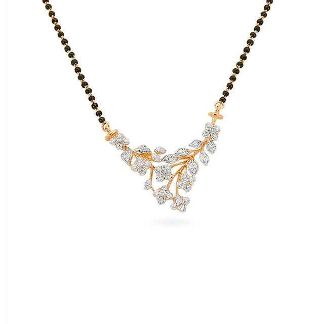 Tanishq 18 KT Diamond Mangalsutra for Women