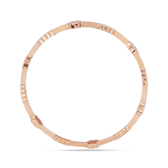 Tanishq 18KT Diamond Bangle for Women 2