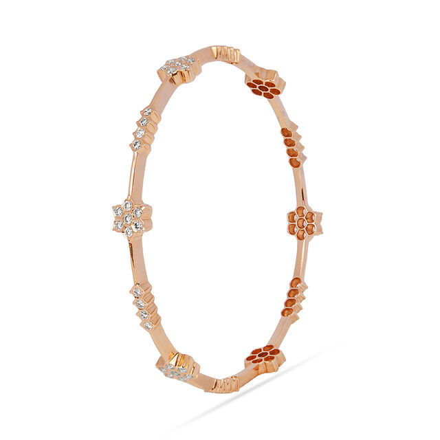 Tanishq 18KT Diamond Bangle for Women 3
