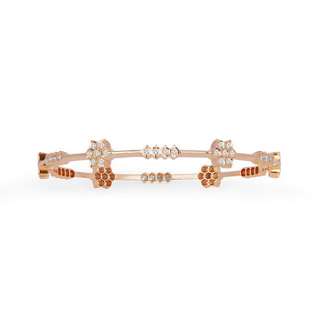 Tanishq 18KT Diamond Bangle for Women 4