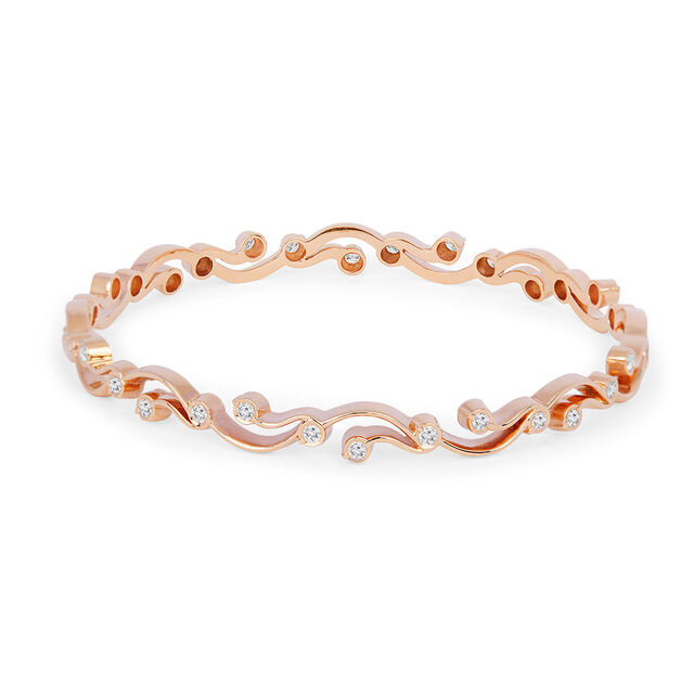 Tanishq 18KT Diamond Bangle for Women 
