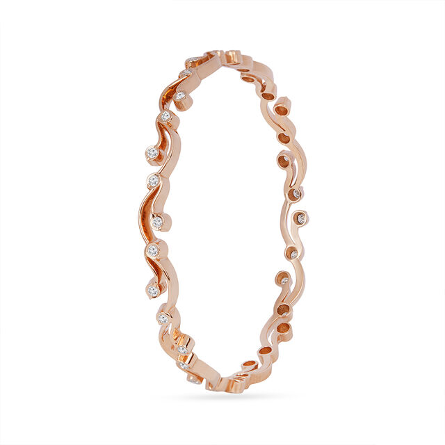 Tanishq 18KT Diamond Bangle for Women 3