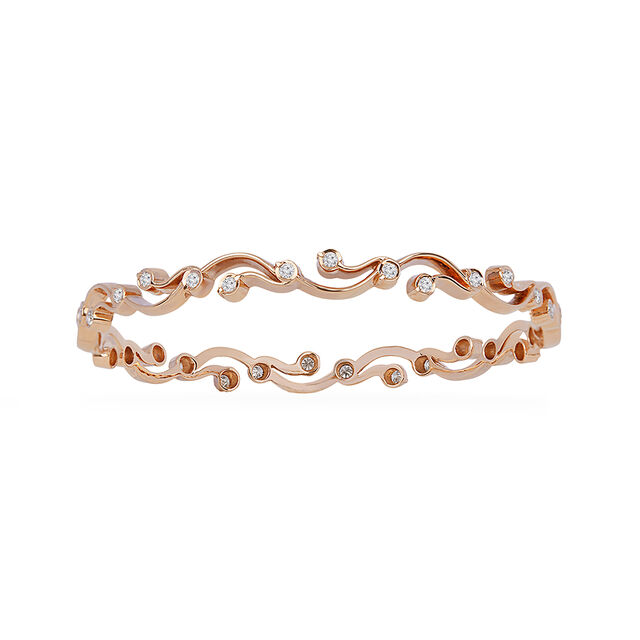 Tanishq 18KT Diamond Bangle for Women 4