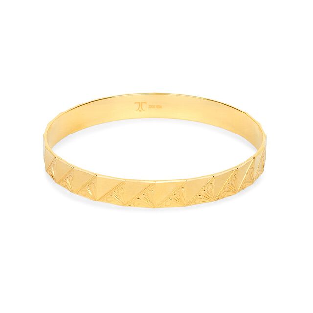 Tanishq 22KT Gold Bangle for Women 