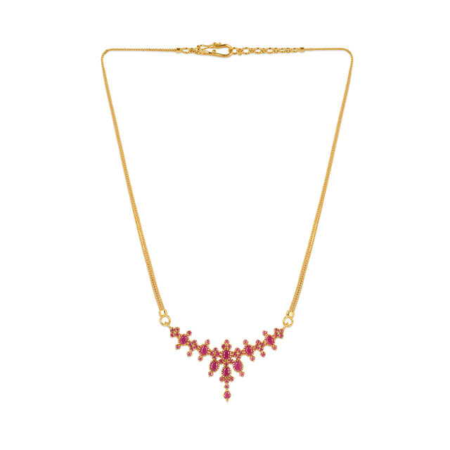 Meena Ruby Necklace,,hi-res 