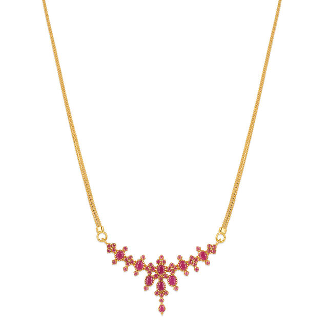 Meena Ruby Necklace,,hi-res 2
