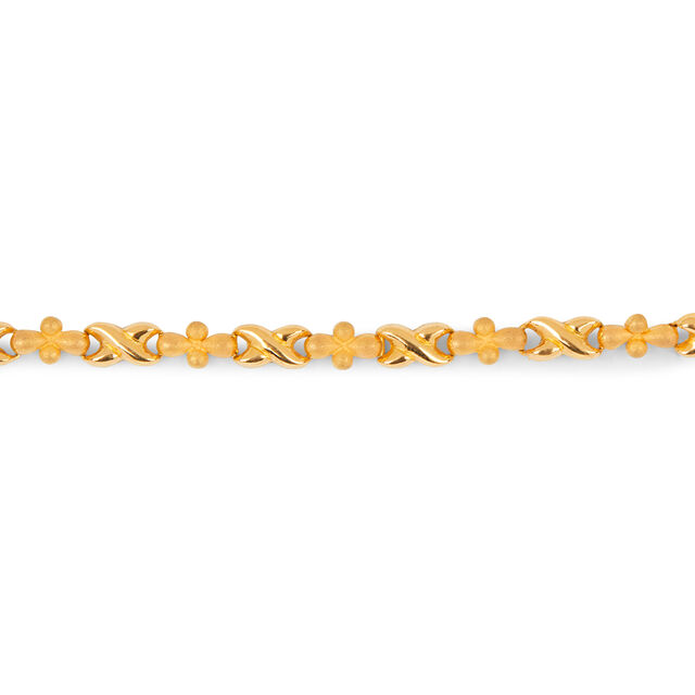 Tanishq 22KT  Gold Bracelet  for Men 5