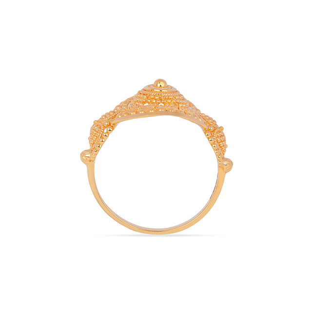 Elaborate Traditional Gold Ring 4