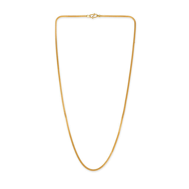 Tanishq 22KT  Gold Chain  for Women 