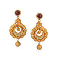 Ornate Glass Kundan Necklace Set 3