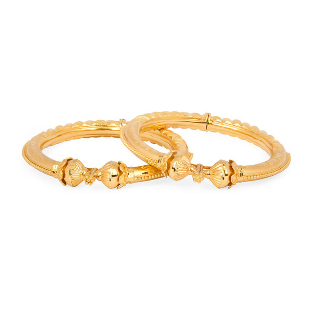 Tanishq 22KT Gold Bangle for Women 2