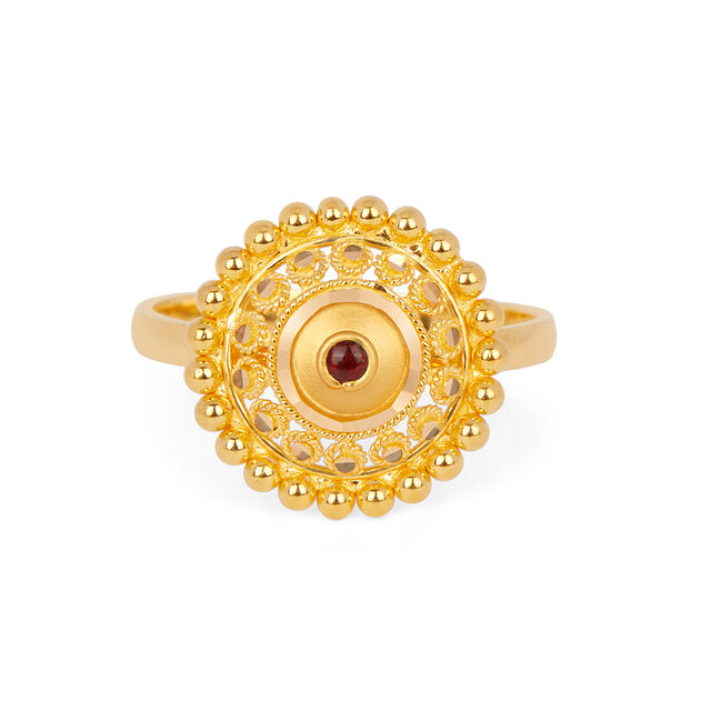 Sparkling Gold Ring,,hi-res 