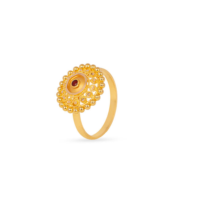 Sparkling Gold Ring,,hi-res 2