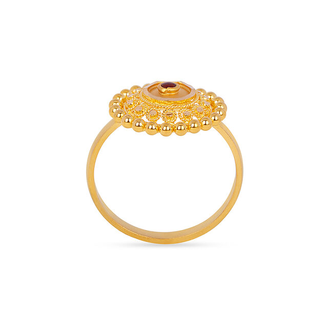Sparkling Gold Ring 4