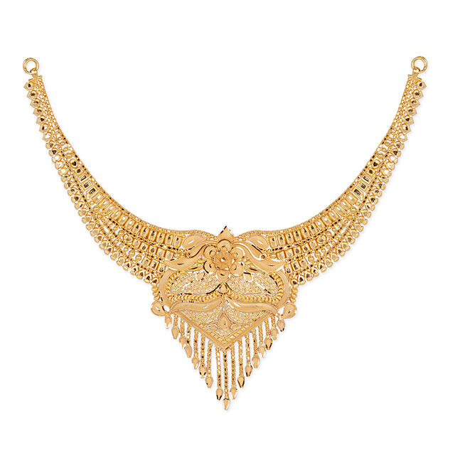 Tanishq 22KT Gold Necklace for Women 