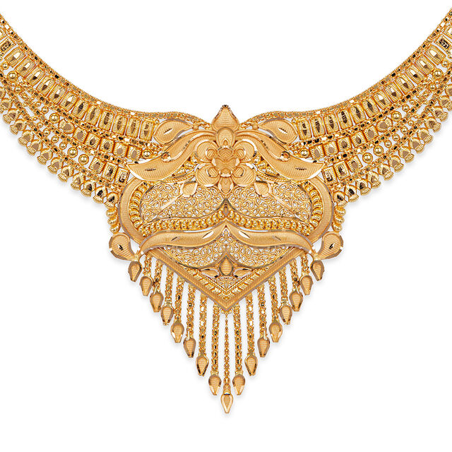 Tanishq 22KT Gold Necklace for Women 2